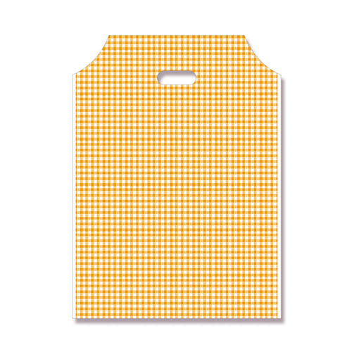 HEIKO 手抜き (小判抜き)ポリ袋 バイオハンディバッグ S ギンガム2 OR 100枚画像