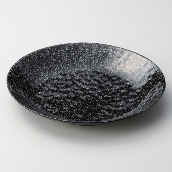 メラミン食器 M11-378 大皿 φ30 銀ちらし マイン画像