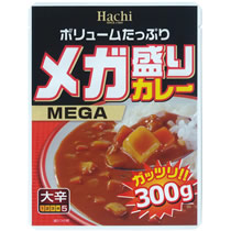 ﾒｶﾞ盛りｶﾚｰ 大辛 300g 1食