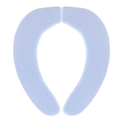 おくだけ吸着 消臭ふんわりﾍﾞﾝｻﾞｼｰﾄ 無地 ﾌﾞﾙｰ 1組