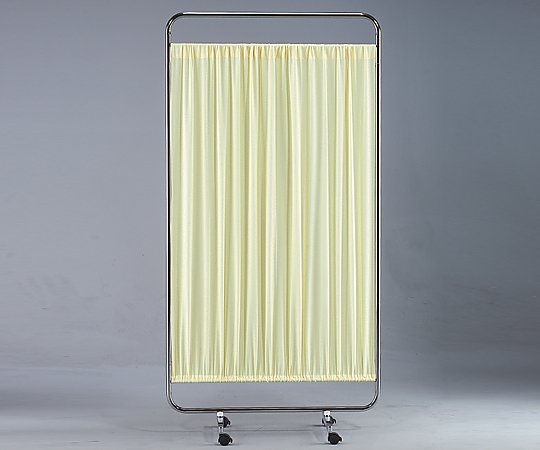 カラー衝立　一連　900×1780　キャスター幅:415　クリーム画像