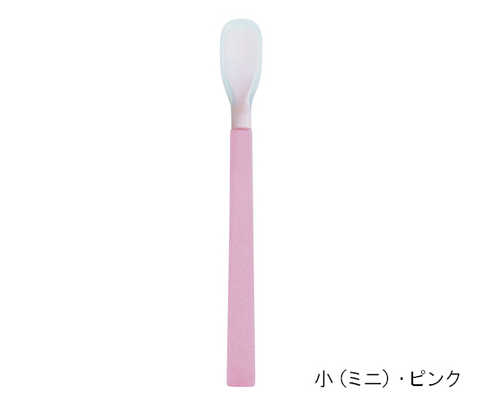 口あたりやさしいスプーン 小（ミニ） ピンク画像