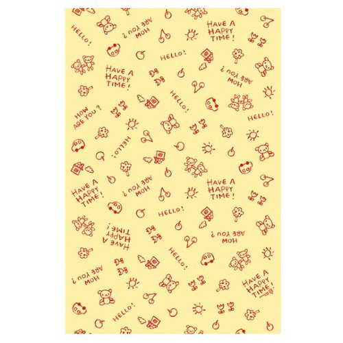 ラッピング用品 クレヨンパステルギフトバッグ-3(30枚) ヘッズ画像