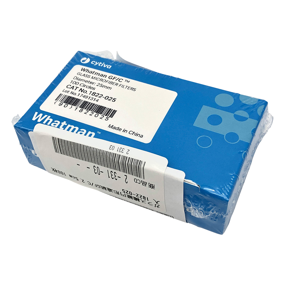 ガラス繊維円形濾紙GF／C　2.5cm　100枚入画像