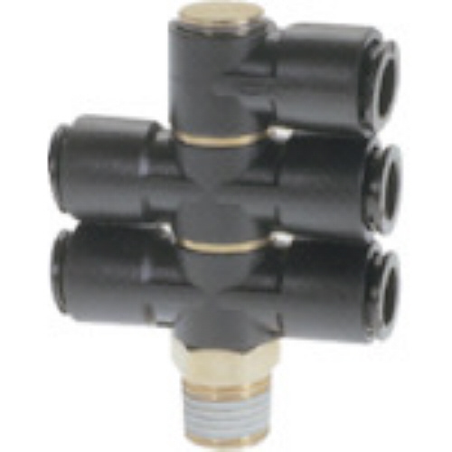 ﾌｼﾞﾄﾘﾌﾟﾙﾊﾞﾝｼﾞｮｰ(樹脂) 8mm R3/8 1個画像