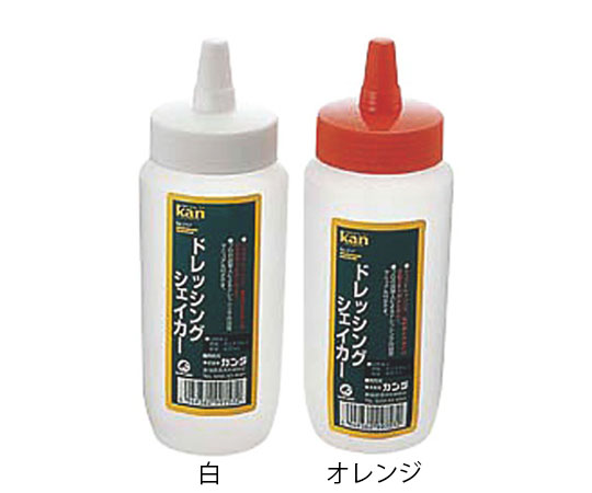 kan ドレッシングシェイカー400cc 白画像