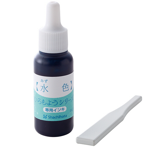 いろもようｼﾘｰｽﾞ 専用ｲﾝｷ 8mL 水色(みずいろ) 1個画像