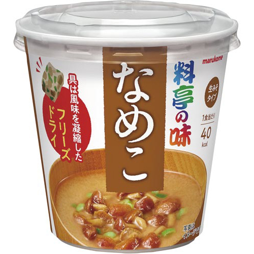 カップ料亭の味　フリーズドライなめこ　６食画像