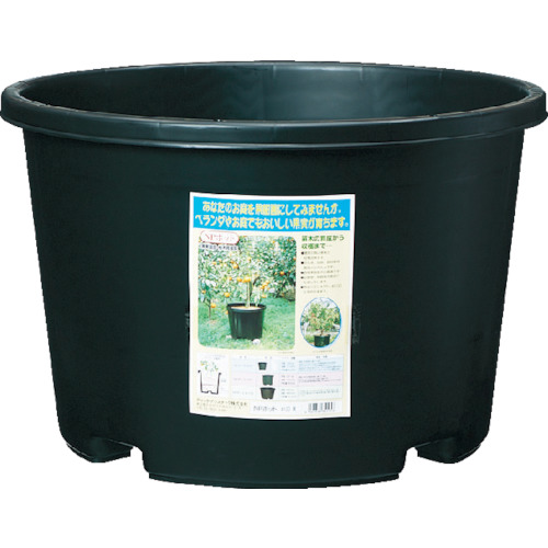 NPﾎﾟｯﾄ#100黒 1個画像