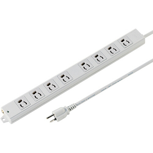 工事物件ﾀｯﾌﾟ 抜け止め ﾏｸﾞﾈｯﾄ付 3P･8個口 3m 1個画像