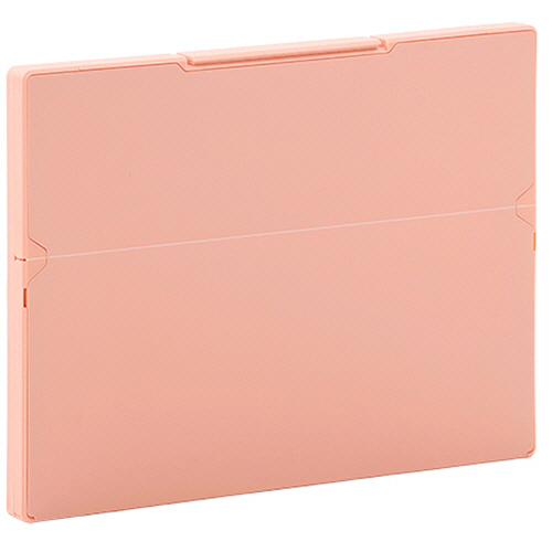 EMILy ｽﾘﾑｹｰｽﾌｧｲﾙ A4 収納幅21mm ﾋﾟﾝｸ 1個画像