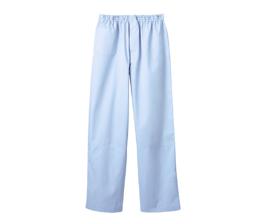 パンツ　兼用　サックス　裾インナー付　SS