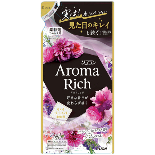 ｿﾌﾗﾝ ｱﾛﾏﾘｯﾁ ｼﾞｭﾘｴｯﾄ つめかえ用 380mL 1ﾊﾟｯｸ画像