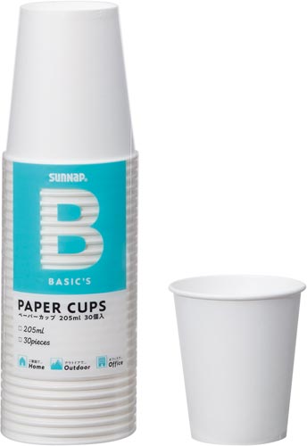 ベーシックスペーパーカップ３０個画像