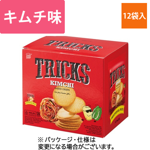 トリックス　ベイクドチップス　キムチ味　15g/袋　1箱(12袋)画像