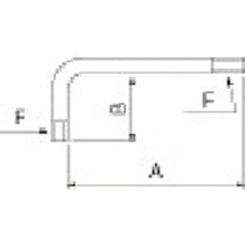 部品 ﾄﾙｸﾚﾝﾁ L型 1個画像