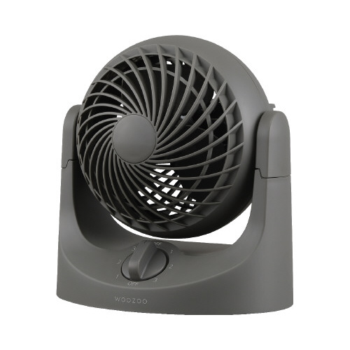 卓上扇　マカロンｍｉｎｉ固定式　グレー画像