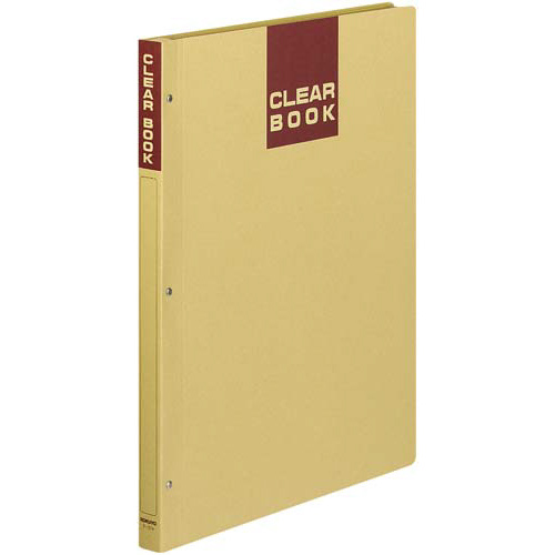 クリヤーブック　クラフトタイプ　Ｂ４縦２０Ｐ１０冊画像