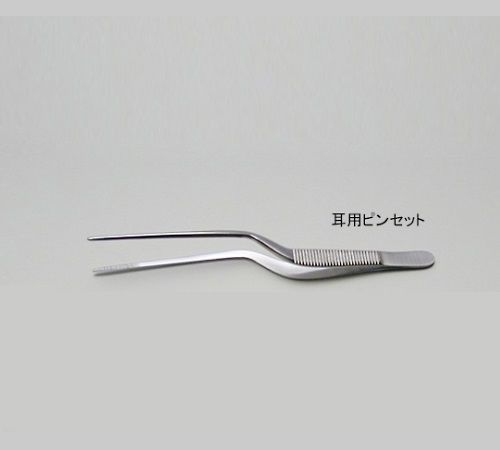 ルーツエ耳用ピンセット 140mm 無鈎画像
