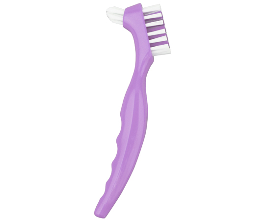 義歯ブラシ パープル画像