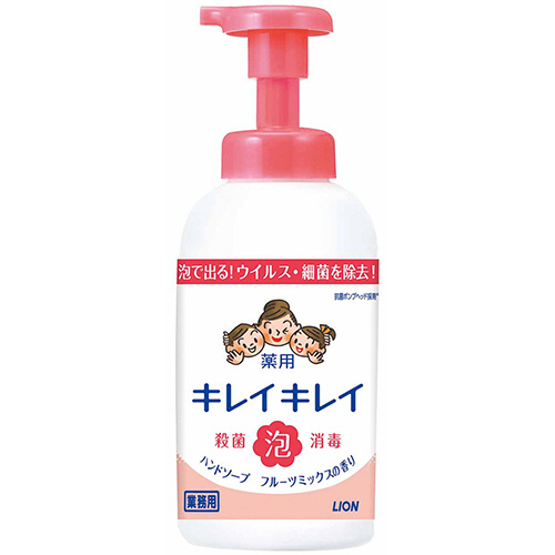 ｷﾚｲｷﾚｲ 薬用 泡ﾊﾝﾄﾞｿｰﾌﾟ ﾌﾙｰﾂﾐｯｸｽの香り 本体 550mL 1個画像