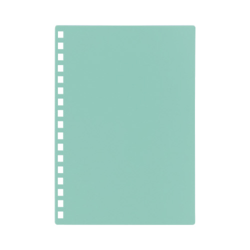 カスタマイズオープンリングノート表紙ライトグリーン画像