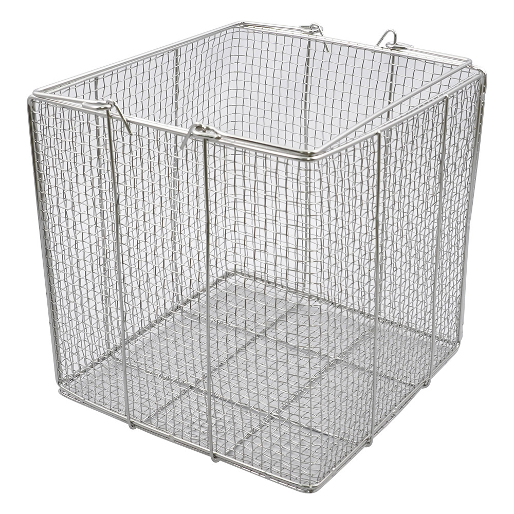 ステンレス洗浄カゴ　角型画像