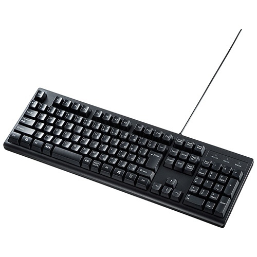 日本語109キーボード(USB)　ブラック　RoHS指令準拠(10物質)　1台