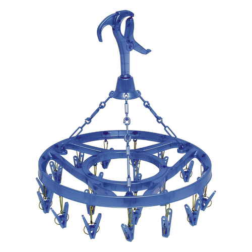 洗濯ハンガー 丸ハンガー 20ピンチ画像