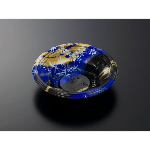 中央化学 どんぶり容器 CT うつわめし M18 かのかB-BK 本体画像