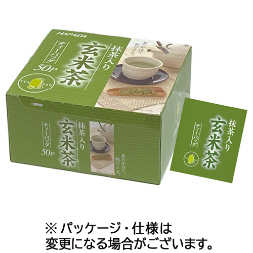 徳用抹茶入り玄米茶ﾃｨｰﾊﾞｯｸﾞ 1ｾｯﾄ(600ﾊﾞｯｸﾞ:50ﾊﾞｯｸﾞ×12箱)画像