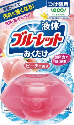 液体ブルーレットおくだけ　付替　ピーチの香り５個画像
