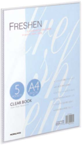クリヤーＢフレッシェン固定式　Ａ４縦５Ｐ透明１０冊画像