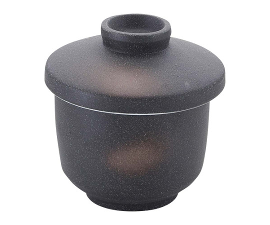 和食器コレクション　黒伊賀　むし碗画像