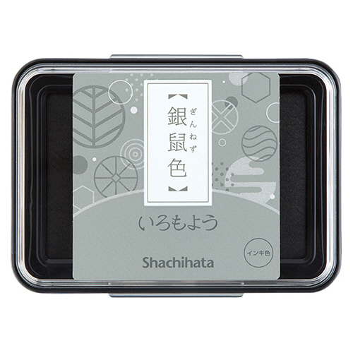 いろもよう ｽﾀﾝﾌﾟﾊﾟｯﾄﾞ 銀鼠色(ぎんねずいろ) 1個画像