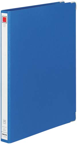 チューブファイルＭタイプ青Ａ４縦背幅３４ｍｍ１０冊画像