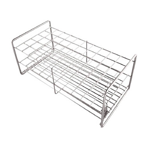 ｽﾃﾝﾚｽ製試験管立18mm50本立 1個画像