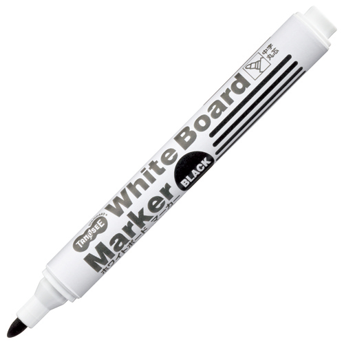 ﾎﾜｲﾄﾎﾞｰﾄﾞﾏｰｶｰ 中字丸芯 黒 1本