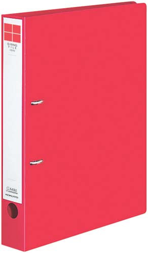 Ｄリングファイル＜ＥＲ＞赤Ａ４縦背幅４５ｍｍ１０冊画像