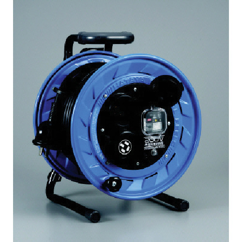 三相200V型屋外用ｺｰﾄﾞﾘｰﾙ 30m ｱｰｽ･ﾌﾞﾚｰｶｰ付 1台画像