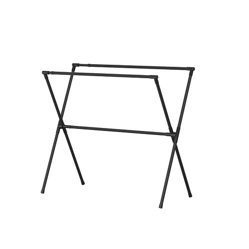 ﾎﾟｰﾘｯｼｭ 伸縮式布団4枚干しX型 ﾏｯﾄﾌﾞﾗｯｸ 1台画像