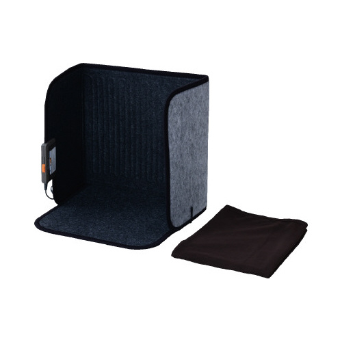 パネルヒーター　ひざ掛け付き画像