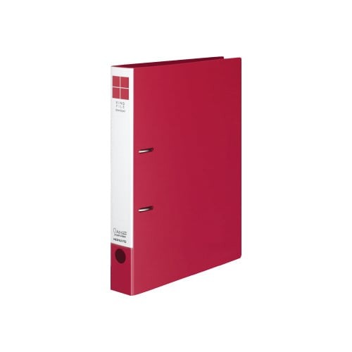 リングＦ＜スリムスタイル＞赤Ａ４縦背幅４２ｍｍ画像