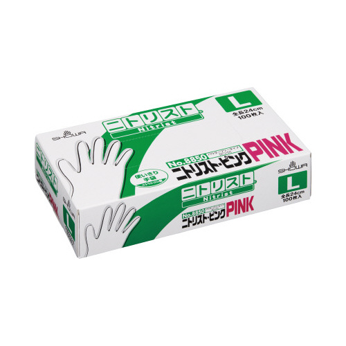 ＮＯ８８５０ニトリスト・ピンク１００枚入　Ｌサイズ画像