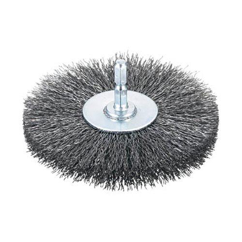 軸付ﾎｲｰﾙﾌﾞﾗｼ φ100×6 0.3mm ﾜｲﾔｰ線 1個画像