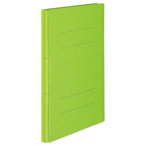 背幅伸縮ﾌﾗｯﾄﾌｧｲﾙ A4ﾀﾃ 1000枚収容背幅18-118mmｸﾞﾘｰﾝ 1ｾｯﾄ(10冊)画像