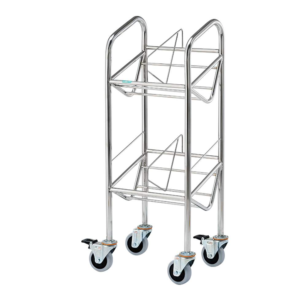 カルテワゴン(パイプタイプ) 380×310×1010mm