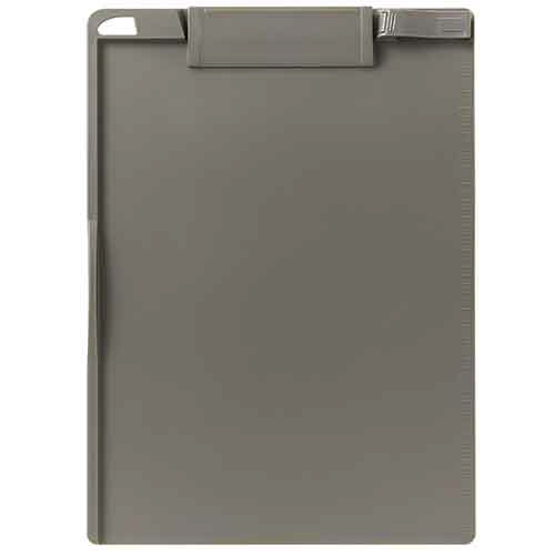 ｸﾘｯﾌﾟﾎﾞｰﾄﾞ A4ﾀﾃ ｸﾞﾚｰ 1ｾｯﾄ(10枚)画像