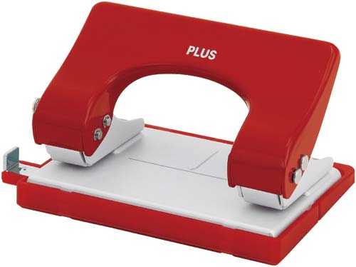 穴あけパンチフォース　１／２　レッド　１６枚あけ