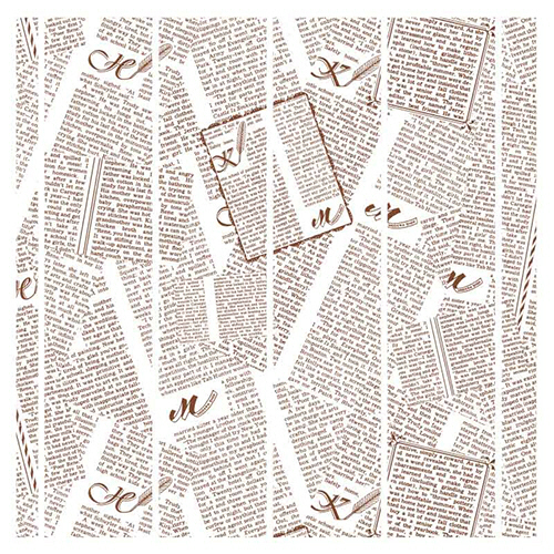 ﾜｯｸｽﾍﾟｰﾊﾟｰ ﾌｪｻﾞｰｲﾆｼｬﾙ 白 30-30 1ｾｯﾄ(5000枚:100枚×50ﾊﾟｯｸ)画像